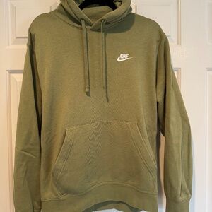 Green Nike Club fleece